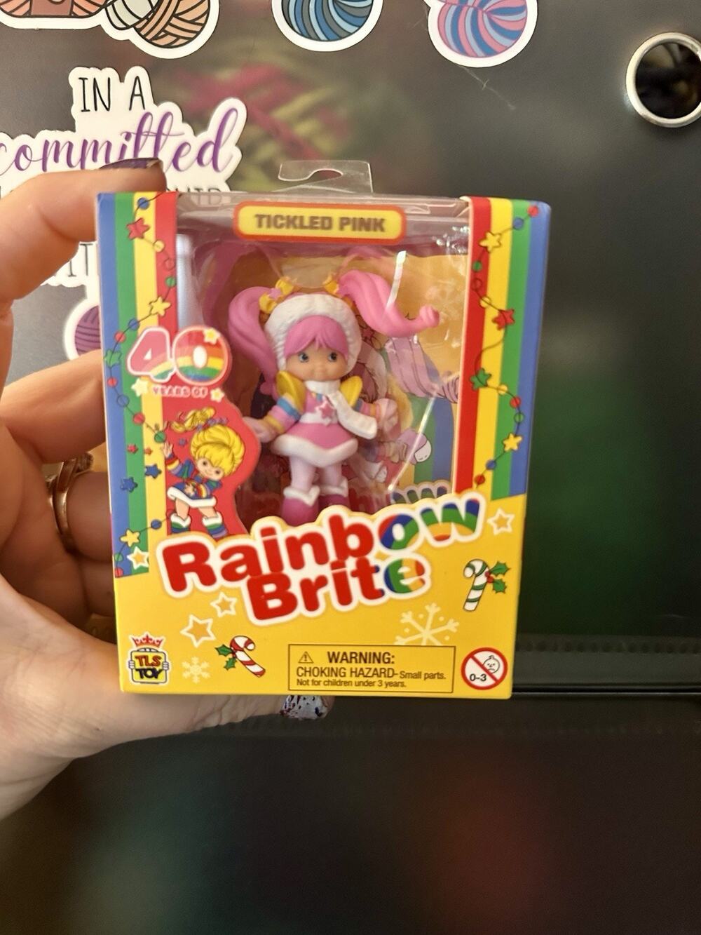 The Loyal Subjects Tickled Pink Rainbow Brite Collectible Figure Pink Plastic